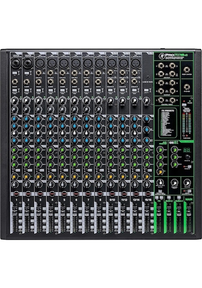 Mackie Profx16 V3 16-Kanal 4-Bus Profesyonel Efektli Mikser