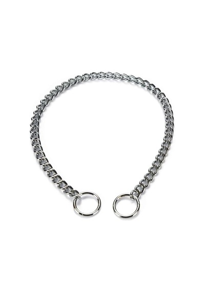 Köpek Boyun Tasması, Zincir, 55x0,8x0,25cm Açık Bej - Bej