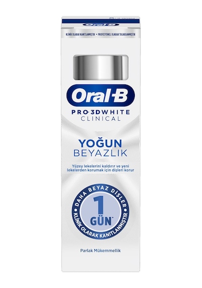 Oral-b 3d White Clinical Parlak Mükemmellik Diş Macunu 75 Ml - 4 Adet Tarı