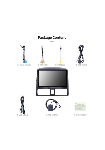 Honda Crv 2001-2006 Multimedya Navigasyon Usb Kamera Carplayer 6 Ram