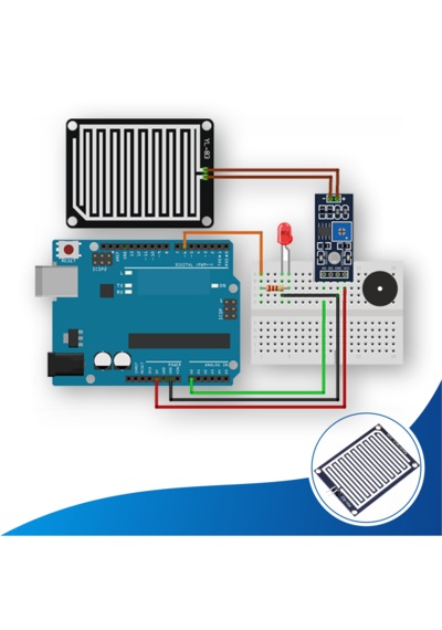Arduino İle Uyumlu Yağmur Alarm Full Projesi - Demonte No:8