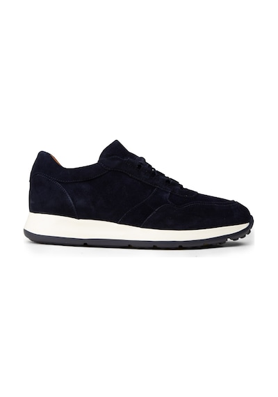 Deery Erkek Hakiki Süet Lacivert Sneaker Ayakkabı - E8210mlcve02 Lacivert