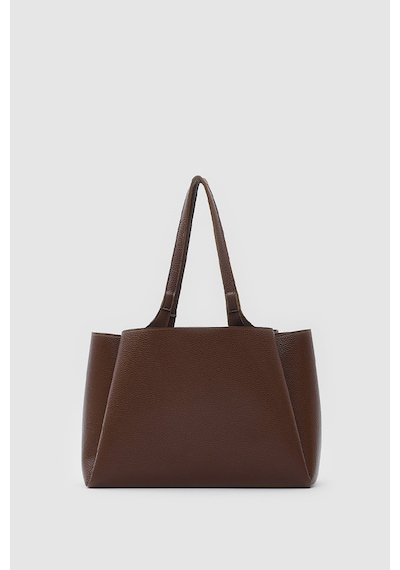 Shule Bags Maksi Tote Çanta Taba