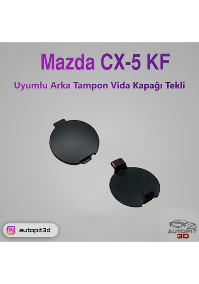 Mazda Cx-5 Kf Uyumlu Arka Tampon Vida Kapağı