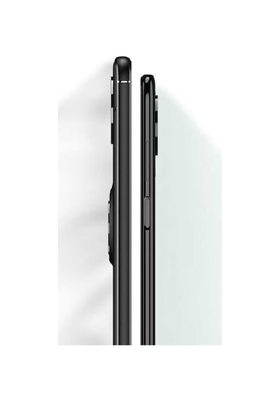 Xiaomi Redmi Note 9 5g Kılıf Zore Ravel Silikon Kapak Siyah-Mavi