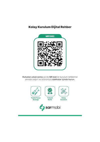Sarmobi Mira 6 Kapaklı 2 Çekmeceli Dolap 54mra600102ayay Bej