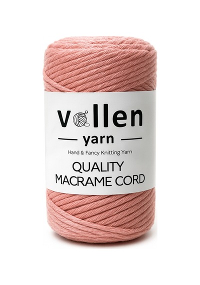 Taranan Makrome Ipi, 3mm Tek Büküm,makrome Örgü Ipi, Taranabilir Pamuk Makrome, Yavruağzı