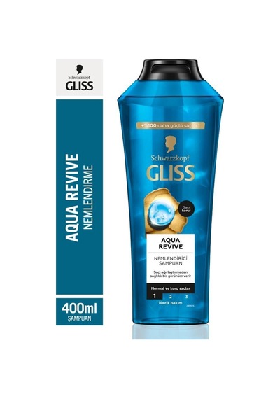 Aqua Revive Şampuan 400 Ml X 3 Adet