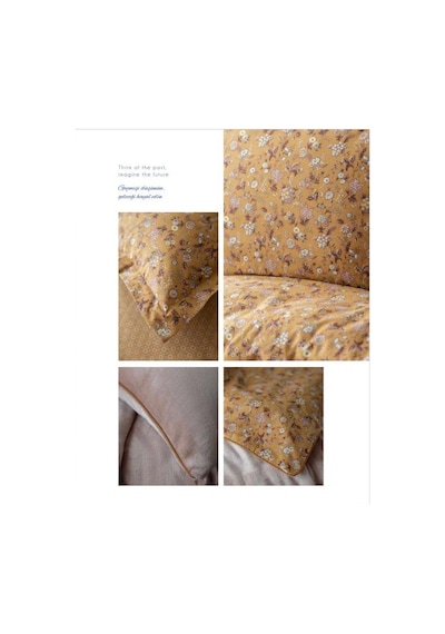 Apricitas Home My Touch Series Çift Kişilik Battaniyeli Nevresim Takımı Pudra
