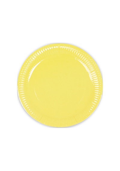 Karton Tabak Makaron Sarı 8'li