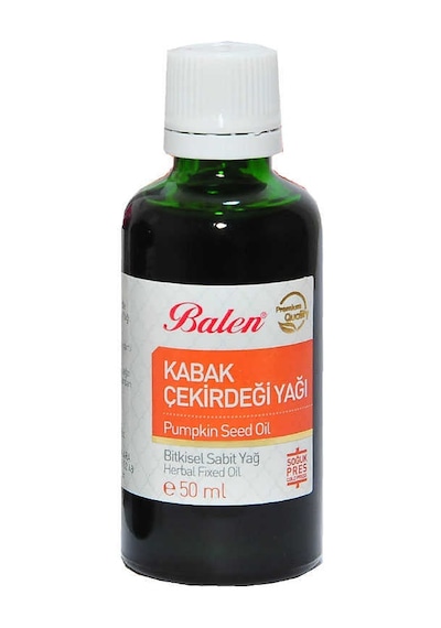 Kabak Çekirdeği Yağı Soğuk Pres 50 Ml Cam Şişe