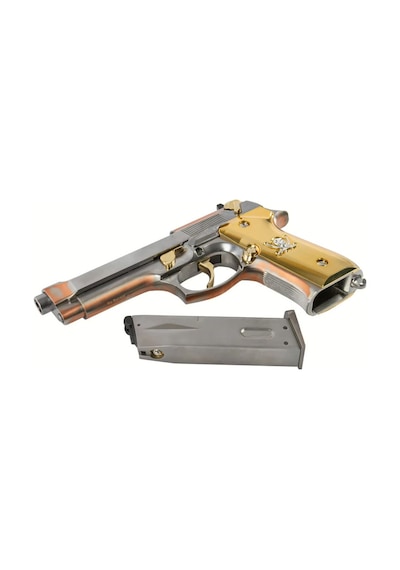We M92f ''calico Jack'' Full Metal Silver Gold Gbb Airsoft Tabanca Altın
