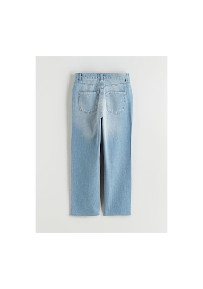 LC Waikiki Alıta Cıty Farkıyla Lcw Jeans İndigo Denim Düz Straight & Düz Normal Bel Düz Paça Kadın Jean Pantolo İndigo - 925401696 İndigo