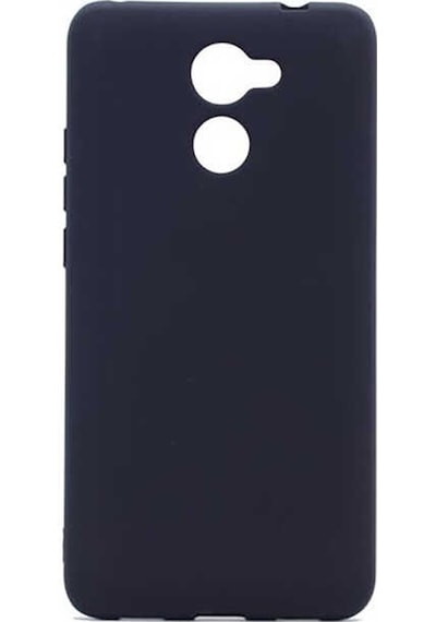 Zore Huawei Y7 Prime Kılıf Premier Silikon Kapak - Siyah Siyah