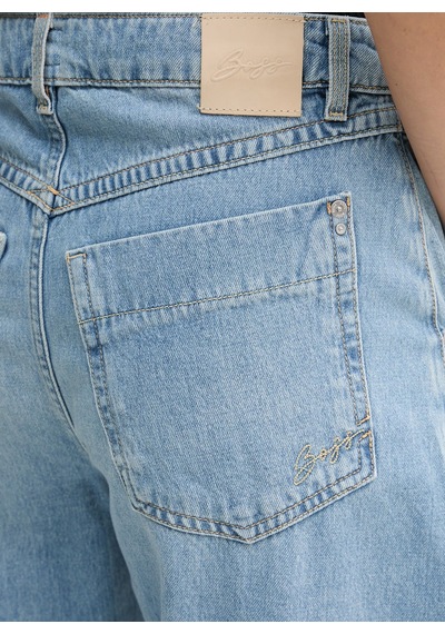 Boss Mavi Kadın Denim Pantolon 50558676 Açık Mavi