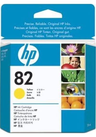 Hp Ch568A Sarı Mürekkep Kartuş 82