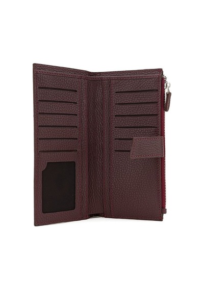 Bilik Deri Bordo Rölax Deri Unisex Cüzdan Bsh 3240 Bordo