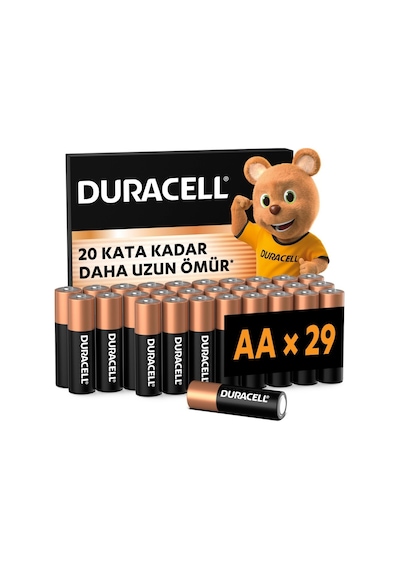 Duracell Basıc Aa Alkalin Kalem Pil 29'lu Paket 1,5v