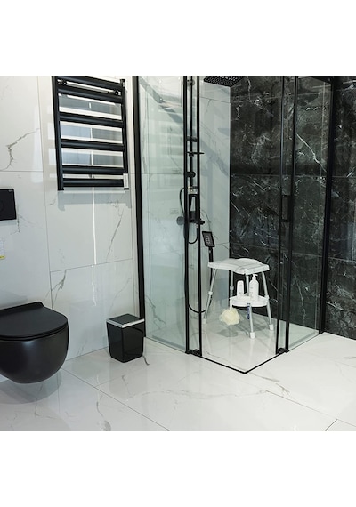 Primanova Apollo Banyo Duş Taburesi Beyaz M-Kv35-01 Beyaz