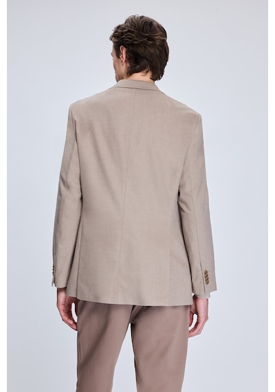 Hatemoğlu Vizon Slim Fit Mono Yaka Casual Ceket 14293025a002 Vz 1964062 Vizon