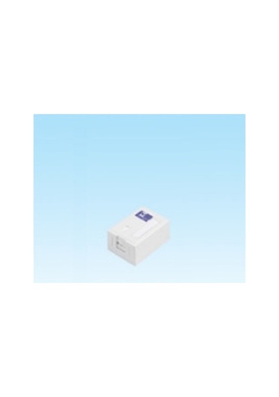 Hcs Wmm-00103 1 Port Sıva Üstü Priz Kutusu Boş, Toz Kapaklı 5'li Paket