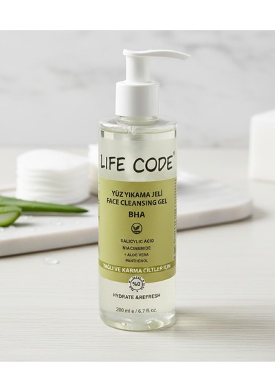 Yüz Yıkama Jeli Yağlı-sivilceli -akneye Eğilimli Ciltler İçin Bha Lı Skin Care 200 Ml