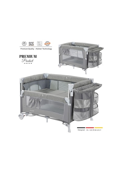 Holmer Coolstyle Anne Yanı/park Yatak Multi Pro Oyun Parkı/Anne Yanı/Beşik