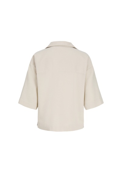 Jack & Jones Kadin Nakis Detayli Resort Yaka Gömlek - Global - 12301042 Moonbeam