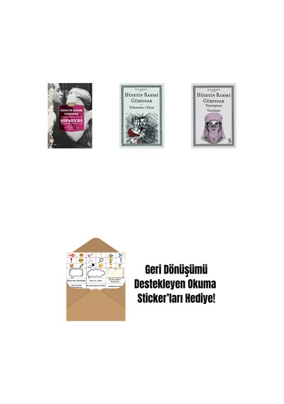 Şıpsevdi Günümüz Türkçesiyle + Tebessüm-i Elem + Nimetşinas - Toraman + Okuma Sticker'ları