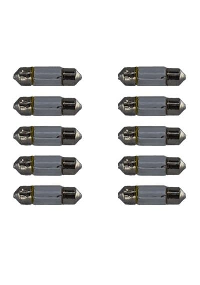 10 Adet Araç Oto Kontrol Kalemi İçin Sofit Ampul 12volt 3walt