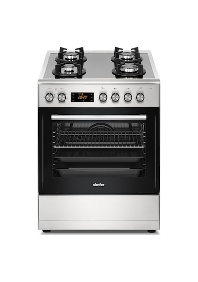 Simfer 1226 Tam Boy Fırın 4G Cam Yüzey Turbo 7 Fonksiyon + Grill