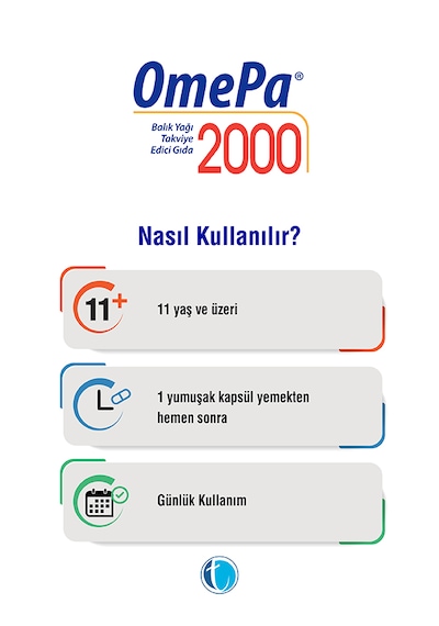Omepa 2000 30 Yumuşak Kapsül