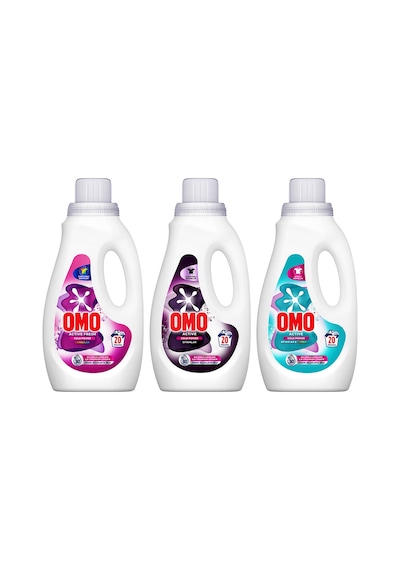 Omo Active Fresh Cold Power Renkliler Sıvı Deterjan 1000ml X1 Siyahlar X1 Beyazlar Ve Renkliler X1 Diğer