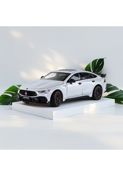 Brabus Rocket Tasarımlı 1:24 Ölçek Kapıları Ve Bagajı Açılan Gerçekçi Diecast Model Araba