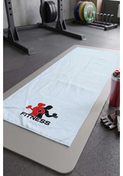 Sports Dijital Baskılı 50x100 Cm Spor Havlusu Sport6 Turkuaz
