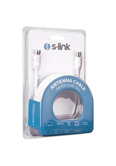 S-link Slx-843 3m Tv 9.5m To Rg6 F-m Anten Kablosu