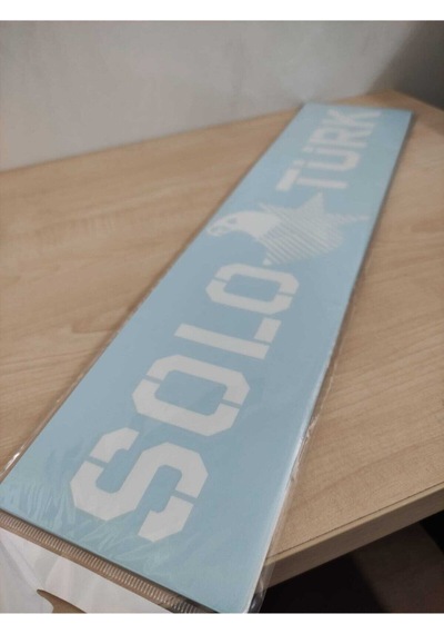Solo Türk Özel Yeni Sticker Oto Arka Cam Özel Yeni Sticker 52 13 Cm