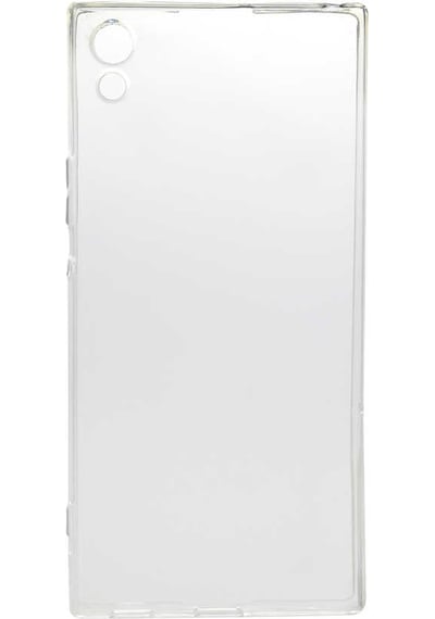 Sony Xperia Xa1 Ultra Kılıf Zore Süper Silikon Kapak Renksiz