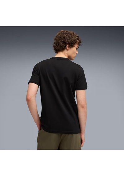 Puma Ferrari Tonal Shield Erkek Tişört C-pum632785p01p01 Siyah