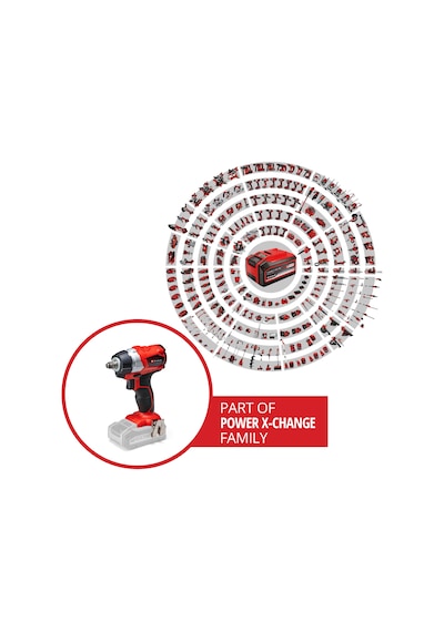 Einhell TP-CW 18 Li BL - Solo Kömürsüz Akülü Darbeli Somun Sıkma - 4510040