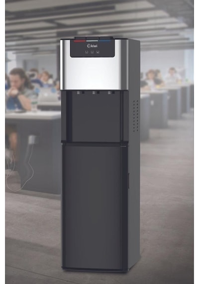 Kiwi Kwp-8555 Su Sebili Gizli Damacanalı Sıcak -soğuk -ılık Siyah