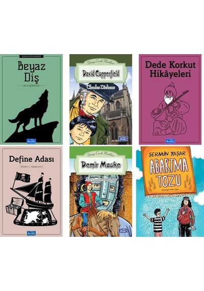 Abartma Tozu Beyaz Diş . Demir Maske ,define Adası .dede Korkut Hikayeleri +sudoku Hediyeli