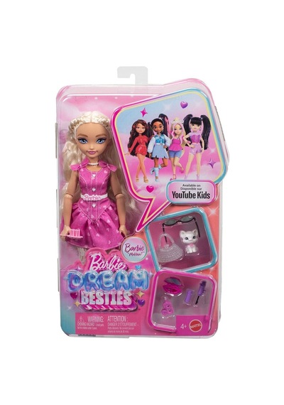 Jkp50 Barbie Dream Besties Barbie Malibu Ve Aksesuarları 10pcs Mixed