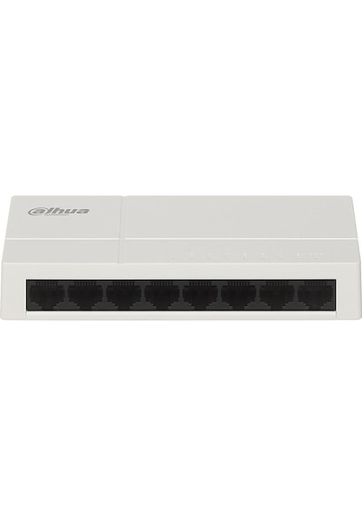 Dahua PFS3008-8GT-L 8 Port 10/100/1000 Mbps Yönetilemez Switch (Distribütör Garantili)