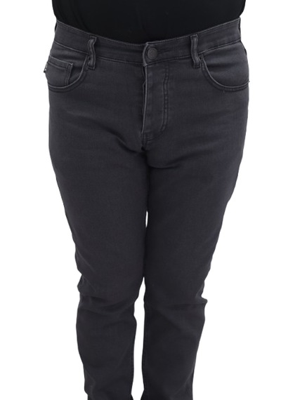 Hacker Dmctekstil Erkek Y789 Füme Yüksek Bel Normal Kesim Dar Paça Jean Pantolon