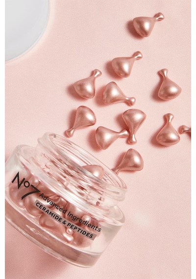 No7 Advanced Ingredients Ceramide & Peptides Yüz Kapsülleri 30 Kapsül