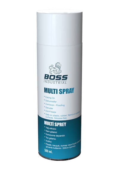 Boss Multi Sprey Genel Amaçlı Sprey Şeffaf 500 ML