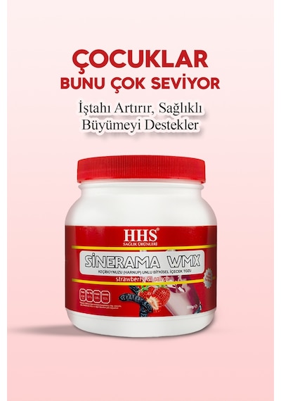 Hhs Sinerama Keçiboynuzlu Çilekli Vitamin Mineral Protein 500 G