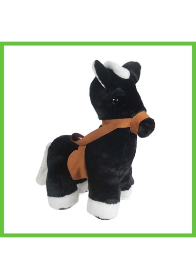 Bezos Uyku Arkadaşı Peluş Eşek Siyah 45 Cm Dmc