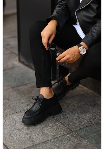 Serhat Özköroğlu-syh Erkek Sneakers Siyah Siyah